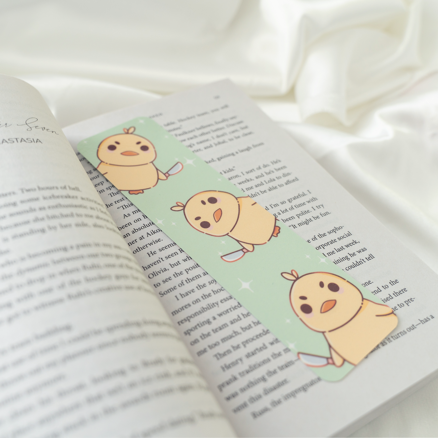 Angry Ducky Bookmark