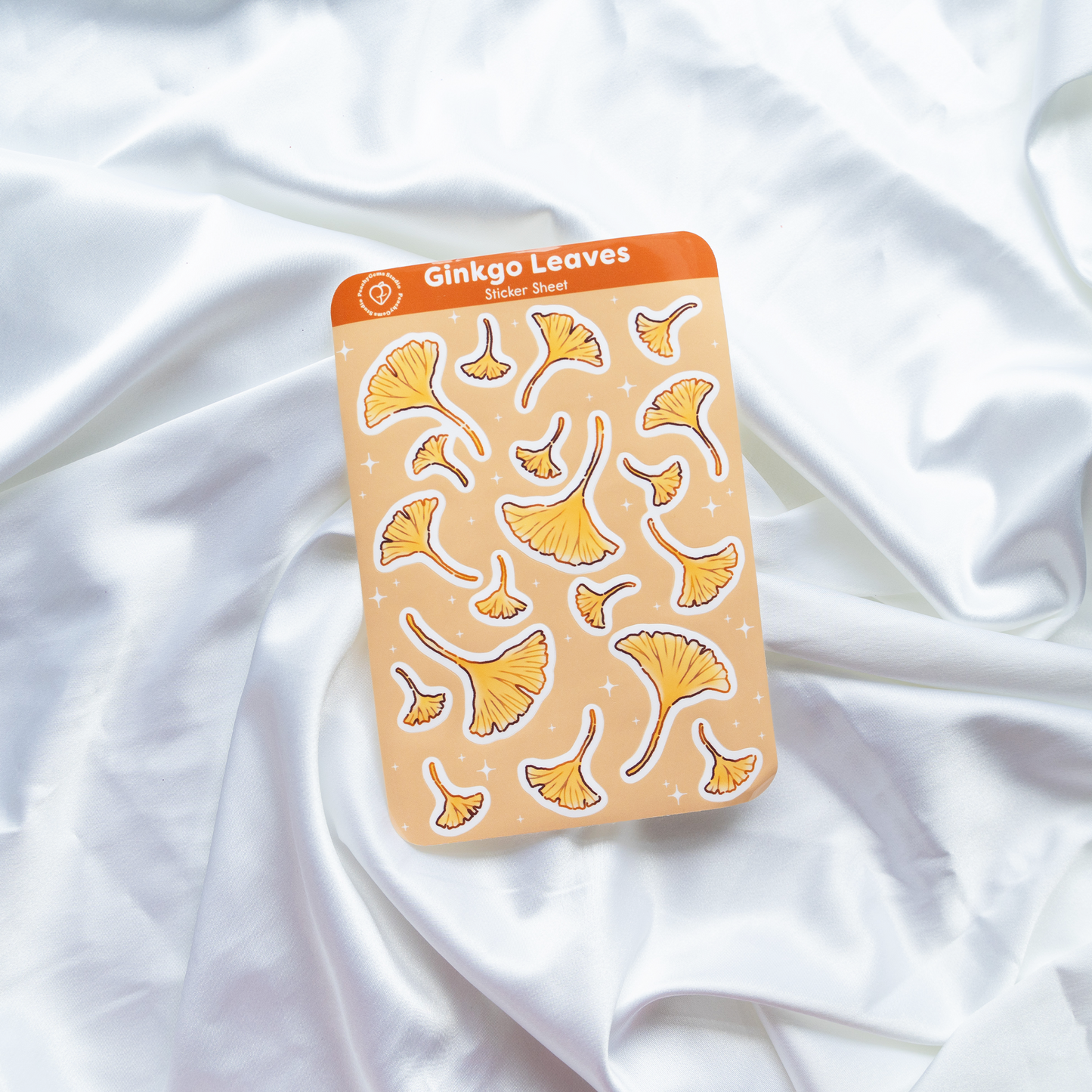 Ginkgo Leaves Sticker Sheet