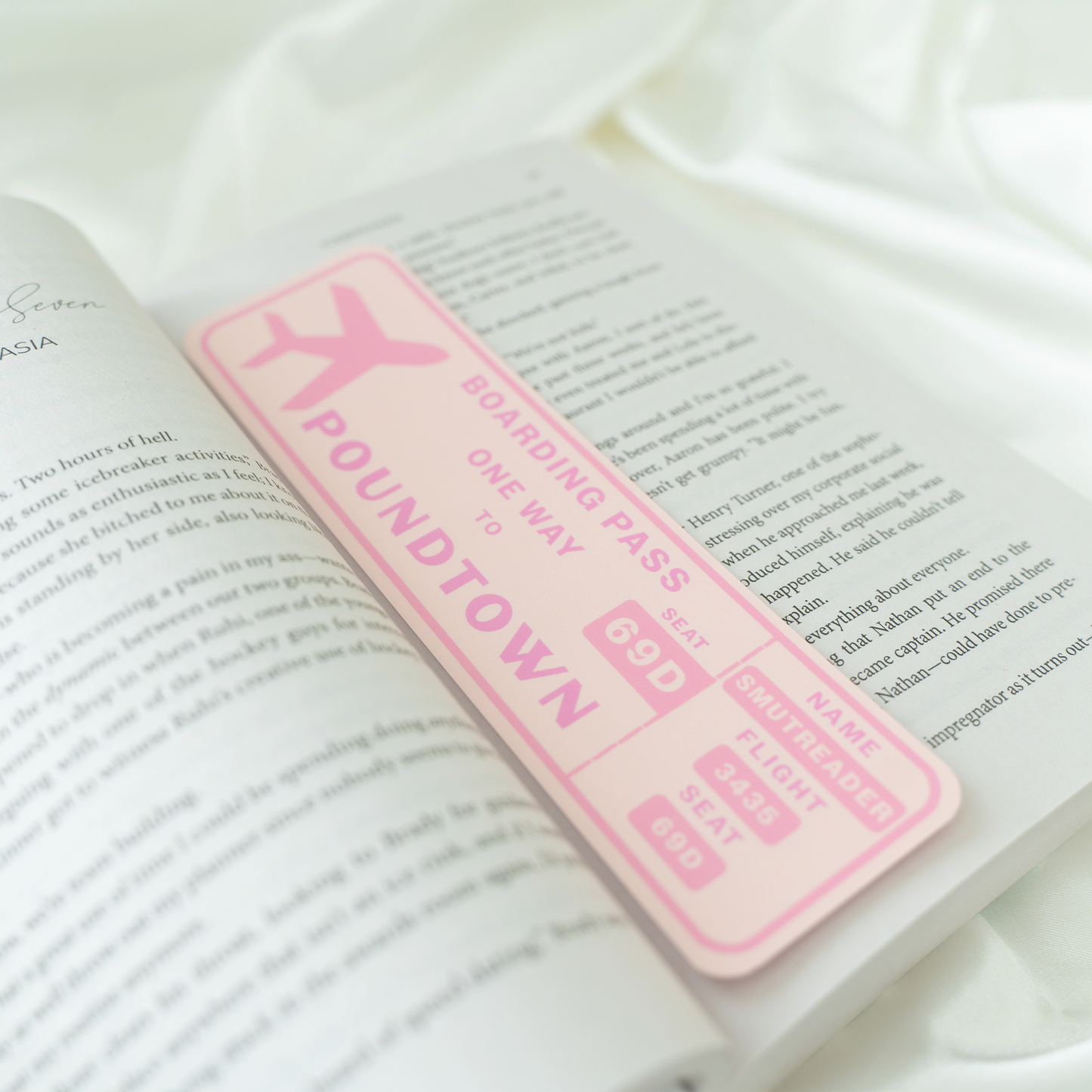 Ticket to Pound Town Bookmark