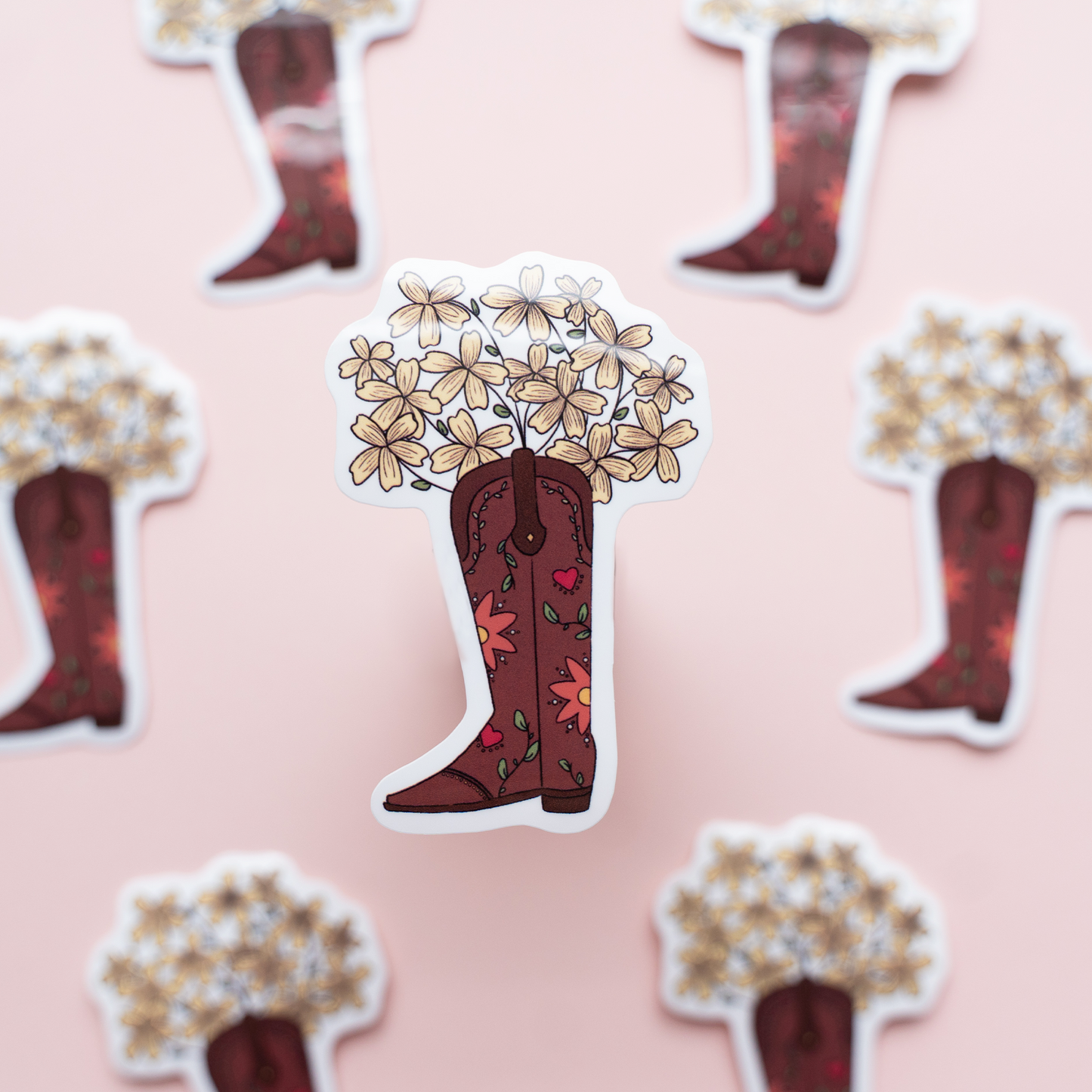 Cowgirl Boots Sticker