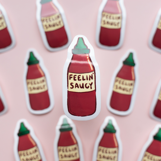 Feeling Saucy Sticker